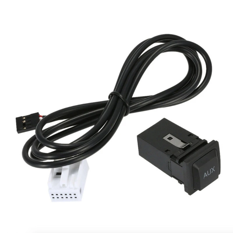 Cavo Interruttore Aux Per Auto Per Vw1 Golf Mk6 Mk5 Rcd310 Rcd510