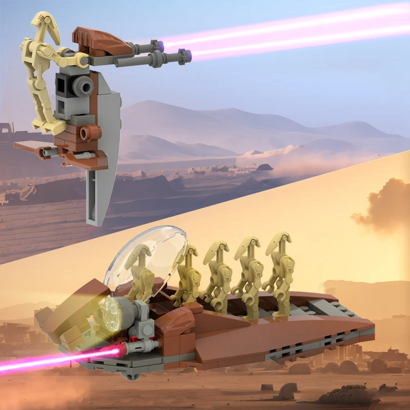 Space Wars Slation Attack Robot Building Blocks Per Boy Destroyer Battle Machine Mecha Bricks Toys Kid Adult Birthday Gift