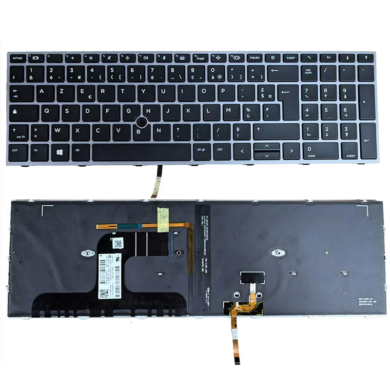 Nuovo Azerty Francese Per Hp Zbook Fury 15 G7 Fury 15 G8 Fury 17 G7 Fury 17 G8 Tastiera Per Laptop Retroilluminata