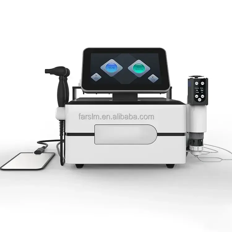 Tecar 3 In 1 Indiba Shockwave Ems Therapy Machine Sport Injection Treatment Sollievo Dal Dolore Dispositivo Di Trattamento Dell'Eiaculazione Precoce