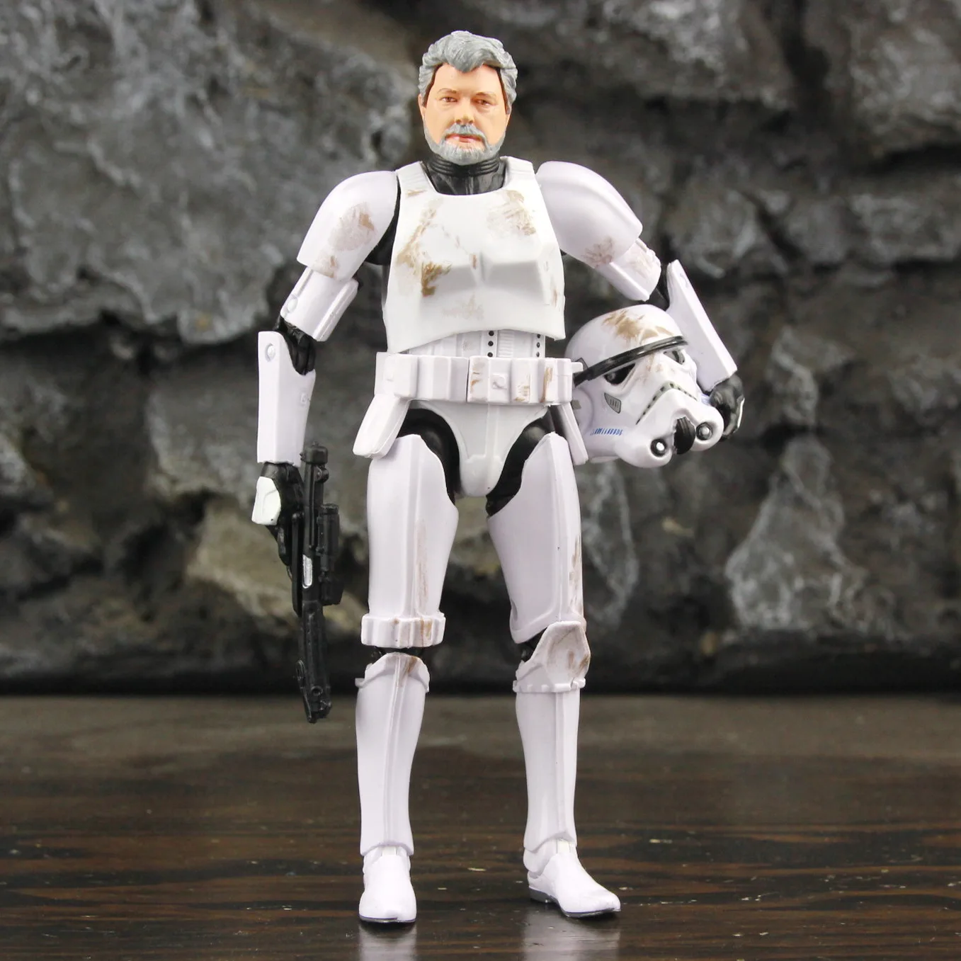 Star Wars George Lucas Stormtrooper Battle 6 "Action Figure Original Black Series Luke Skywalker Death Star Escape Toys Doll