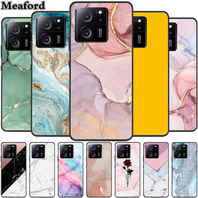 Per Xiaomi Redmi K60 Ultra Case Marble Tpu Cover Posteriore In Silicone Morbido Per Redmi K60 Extreme Edition Protector Colorful Capa