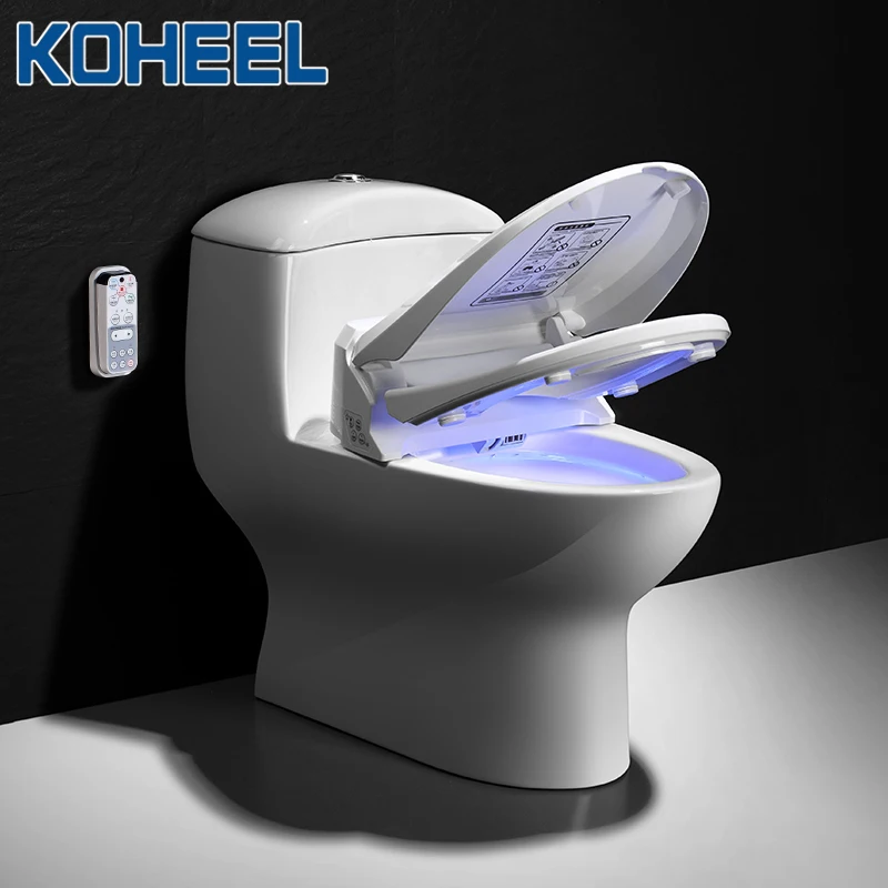 Koheel Smart Toilet Seat Copertura Per Bidet Elettrico Bidet Intelligente Riscaldato Pulito Massaggio A Secco Sedile Del Water Wc Sedile Del Water Int