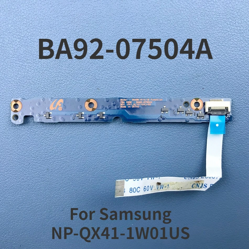 (Smontato E Usato) Per Samsung Multimedia Sub Board Np-Qx41-1W01Us Np-Qx41-1W02Ub Ba92-07504A