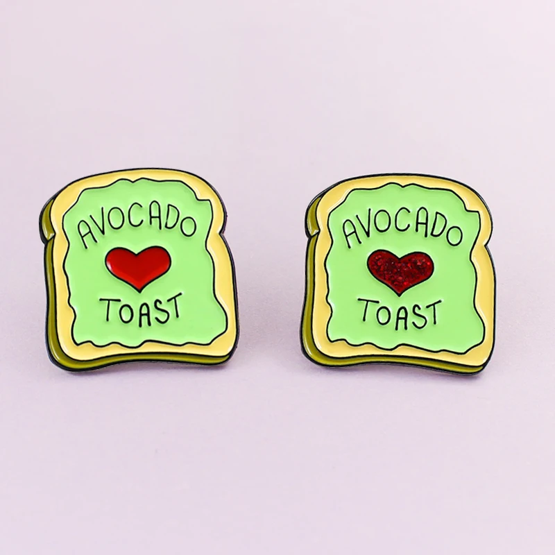 Matcha Toast Pasticceria Amore Smalto Moda Spilla Pasticceria Pasticceria Chef Coppia Gioielli Denim Abbigliamento Zaino Distintivo Regalo Broche