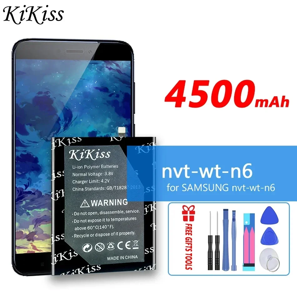 Batteria Kikiss Da 4500Mah Per Batteria Per Cellulare Samsung Nvt-Wt-N6