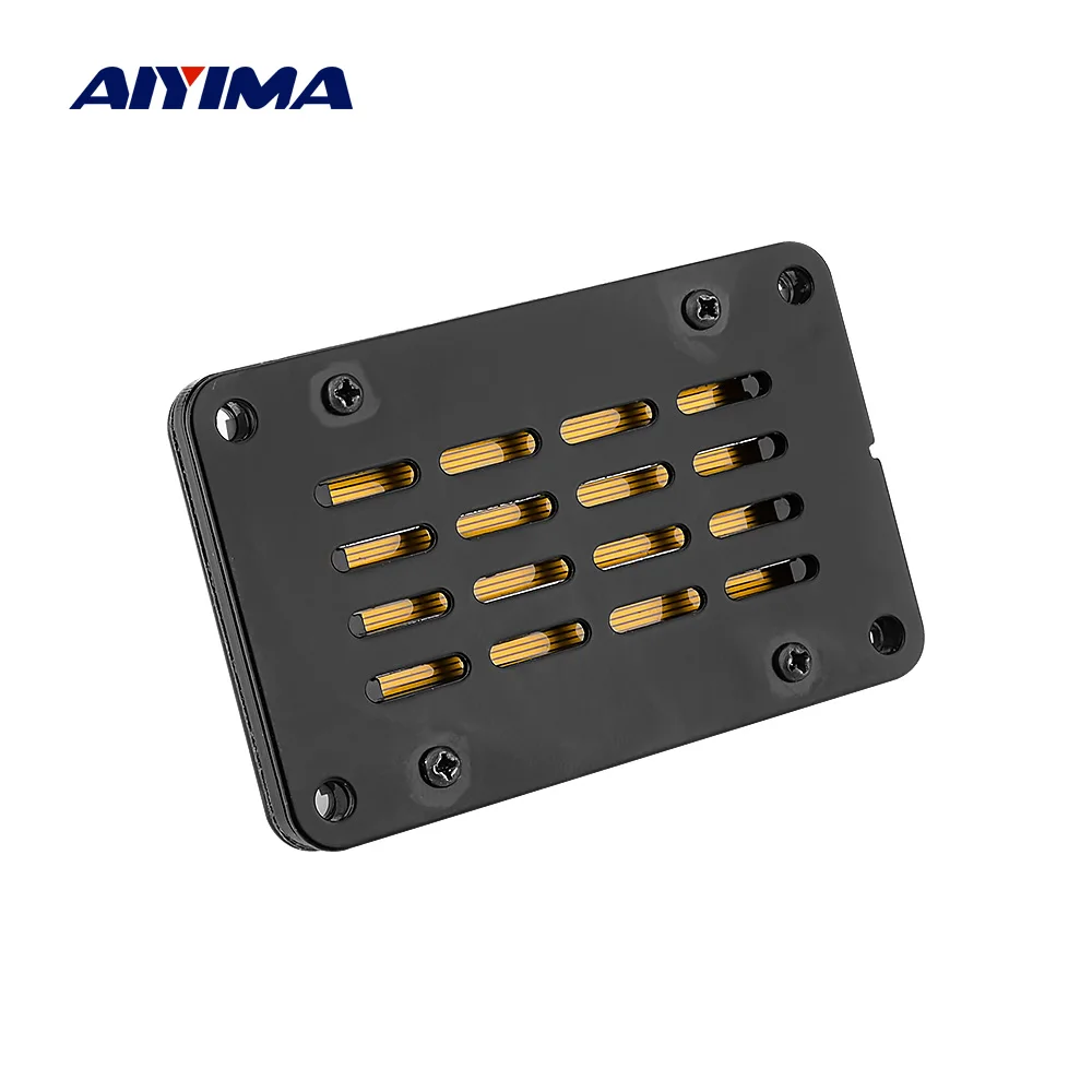 Aiyima 1Pc Audio Ribbon Tweeter Altoparlante Driver Per Auto 8 Ohm 60W Tweeter Per Cintura Altoparlante Domestico Hifi Professionale Anti-Magnetico Co