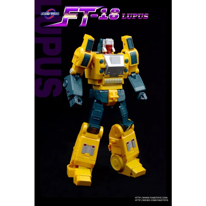 Trasformazione Fanstoys Ft18 Ft-18 Luus Leader Warrior Weirdwolf Mp Ratio Action Figure