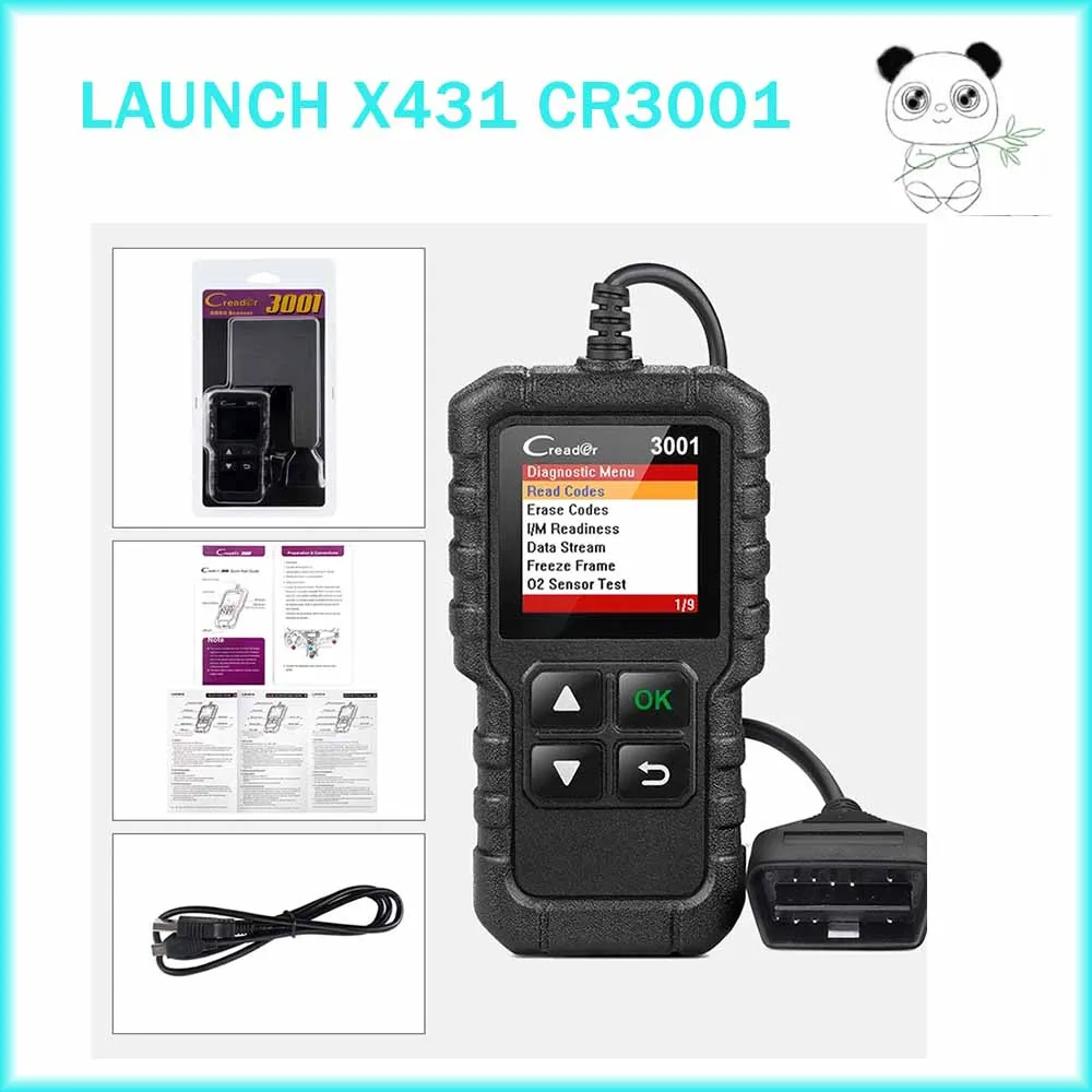 Avvia Strumenti Diagnostici X431 Cr3001 Car Full Obd2 Automotive Professional Code Reader Scanner Check Engine Aggiornamento Gratuito Pk Elm327