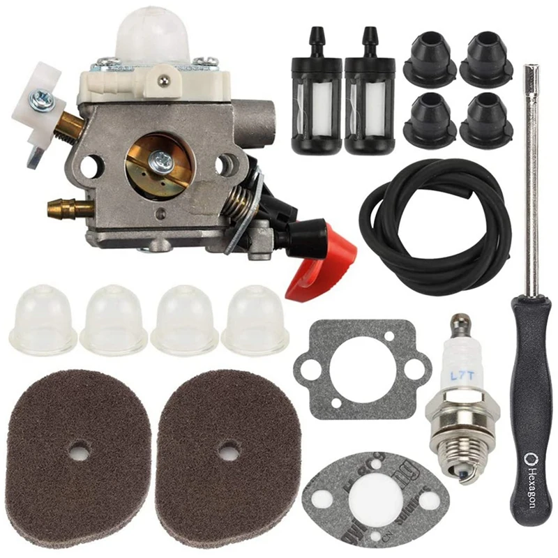 C1M-S267A Fs56Rc Carburatore Kit Per Stihl Fs40 Fs50 Fs56 Fs70 Fc56 Fc70 Ht56 Kn56 Km56 Trimmer