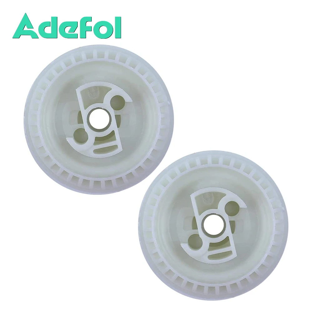 2X Puleggia Di Avviamento A Strappo Per Stihl Bg45 Bg46 Bg55 Bg65 Bg85 Br45C Bt45 Sh55 Hs86, Puleggia Di Avviamento A Strappo