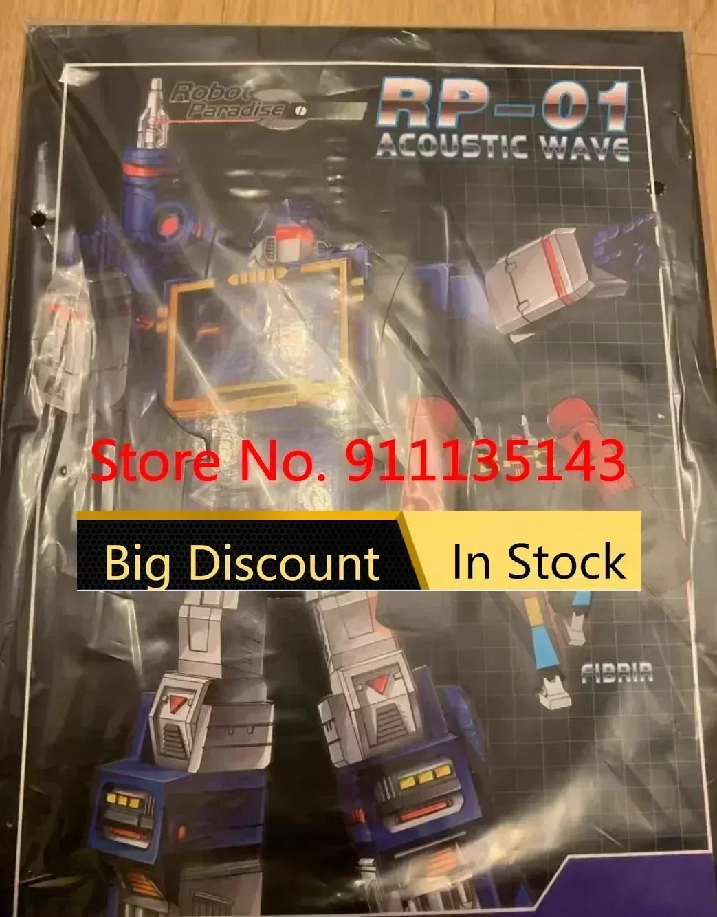 Fanstoys Ft-02 Nastro Sonic Rp-01 Troop Soundwave Tape In Stock