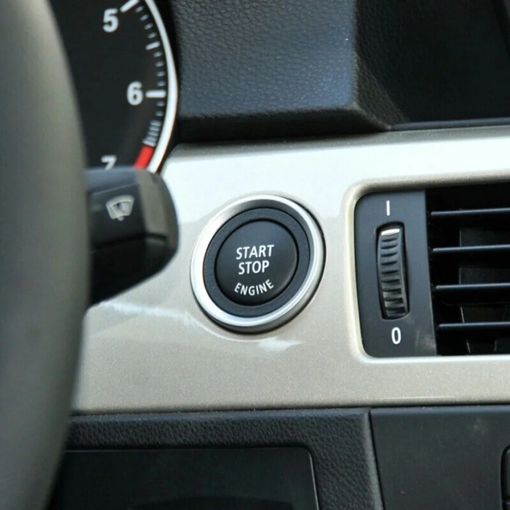 111 Interruttore Di Arresto Del Motore Coperchio Del Pulsante Accensione Del Motore Interruttore A Pulsante Di Arresto Onekey Per Bmw E70 X6 E71 X1 E8