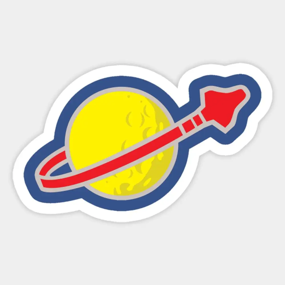 Lego Space Minifig Classic Logo Sticker Per Laptop Decor Camera Da Letto Car Cute Cartoon Art Valigia Pubblica Alla Moda