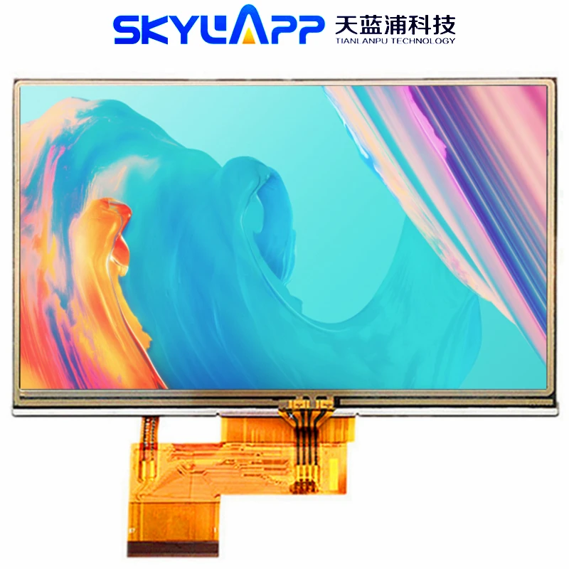 Schermo Lcd Completo Da 5 "Pollici Per Garmin Nuvi 2595 2595Lmt Display Panel Touchscreen Digitizer Riparazione Sostituzione At050Tn34 V.1