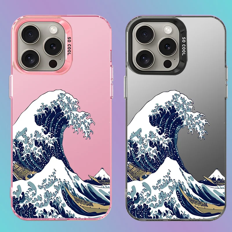 Custodia Per Iphone 13 Pro Max Custodia Per Telefono Japan Wave