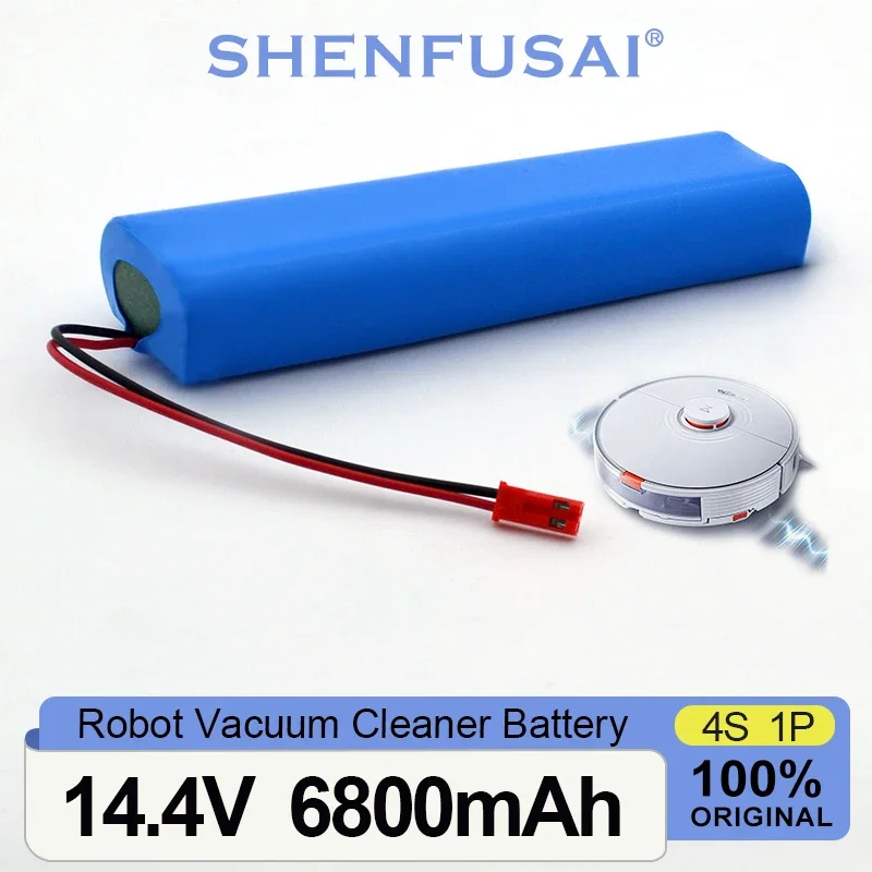 Nuovo 4 S1P 14.4V 6800Mah 18650 Batterie Al Litio Fur Ilife V3S Pro, V50, V5S Pro, V8S, X750 Roboter-Staubsauger Batterie