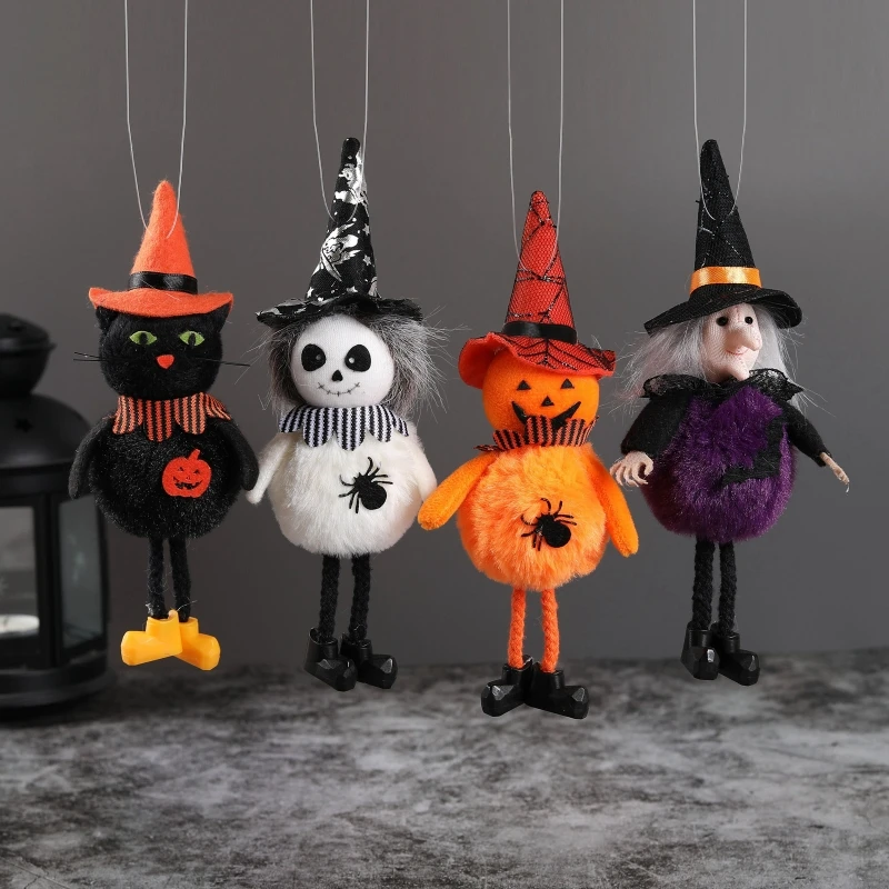 Forniture Per Feste Zucca/Fantasma/Strega/Gatto Impiccagioni Pendenti Decorazione Di Halloween Decorazioni Per La Casa Decorazioni Di Halloween Per Un