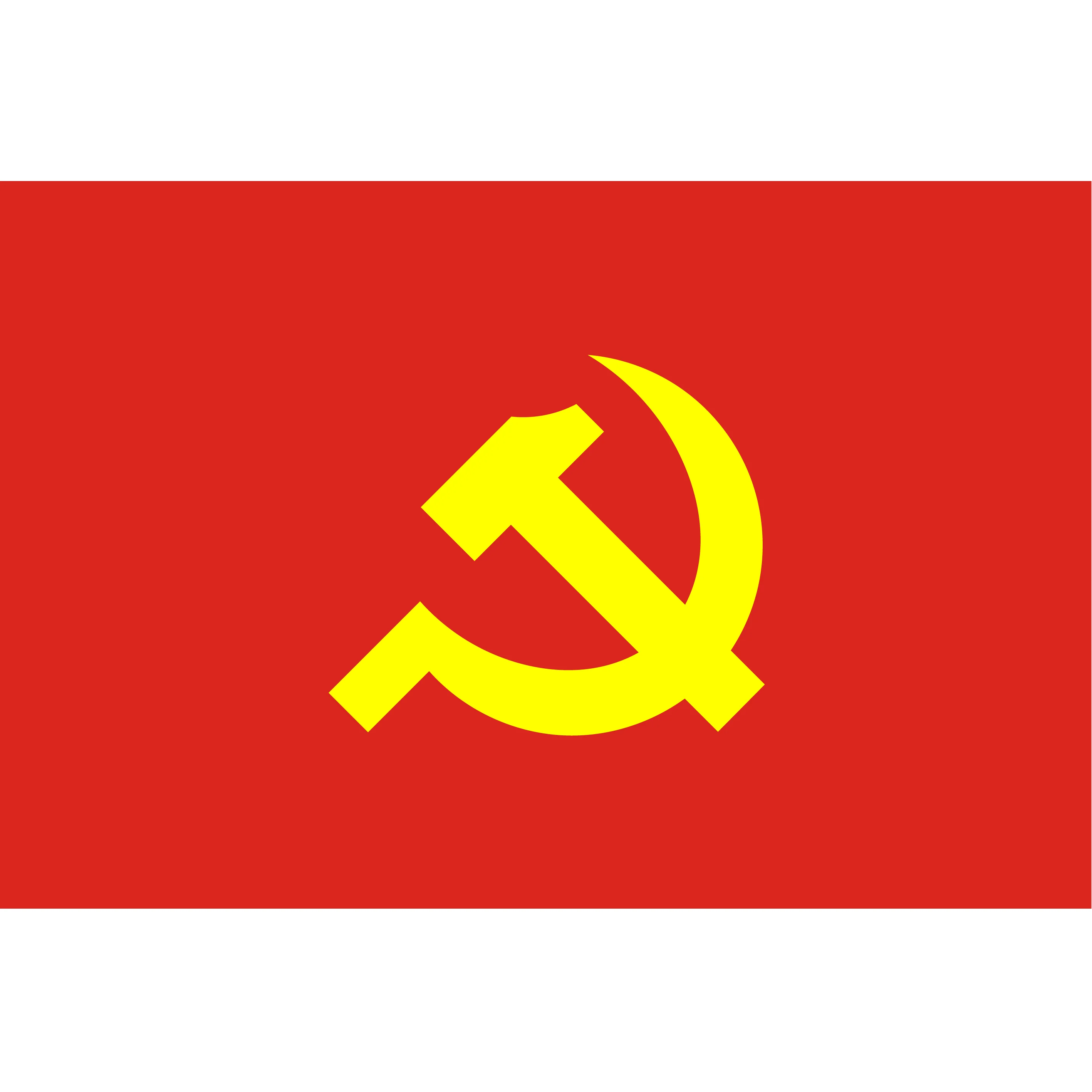 Flago Party Flag Military Programmary Of Vietnam
