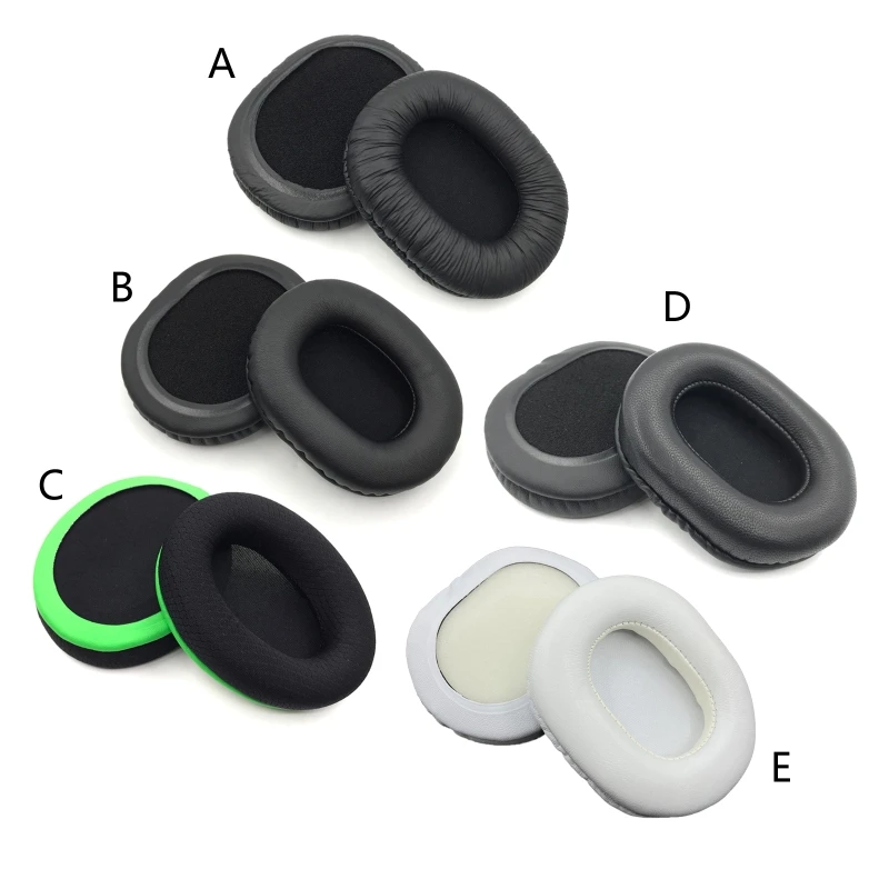 Custodia In Morbida Pelle Per Auricolari In Schiuma Per Sony Mdr-7506 7510 7520 Cd900St V 6