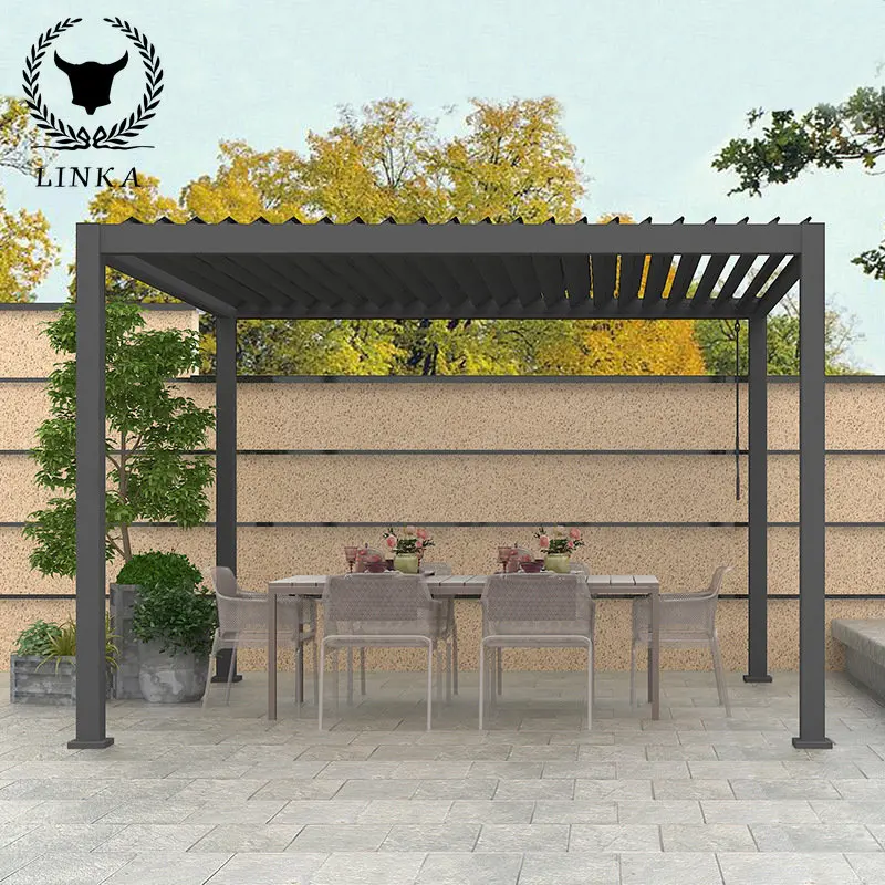 Componenti Pergolati Motorizzati Per Esterni Bioclimatica Impermeabile Modern 3X6 China Parasole Pergola