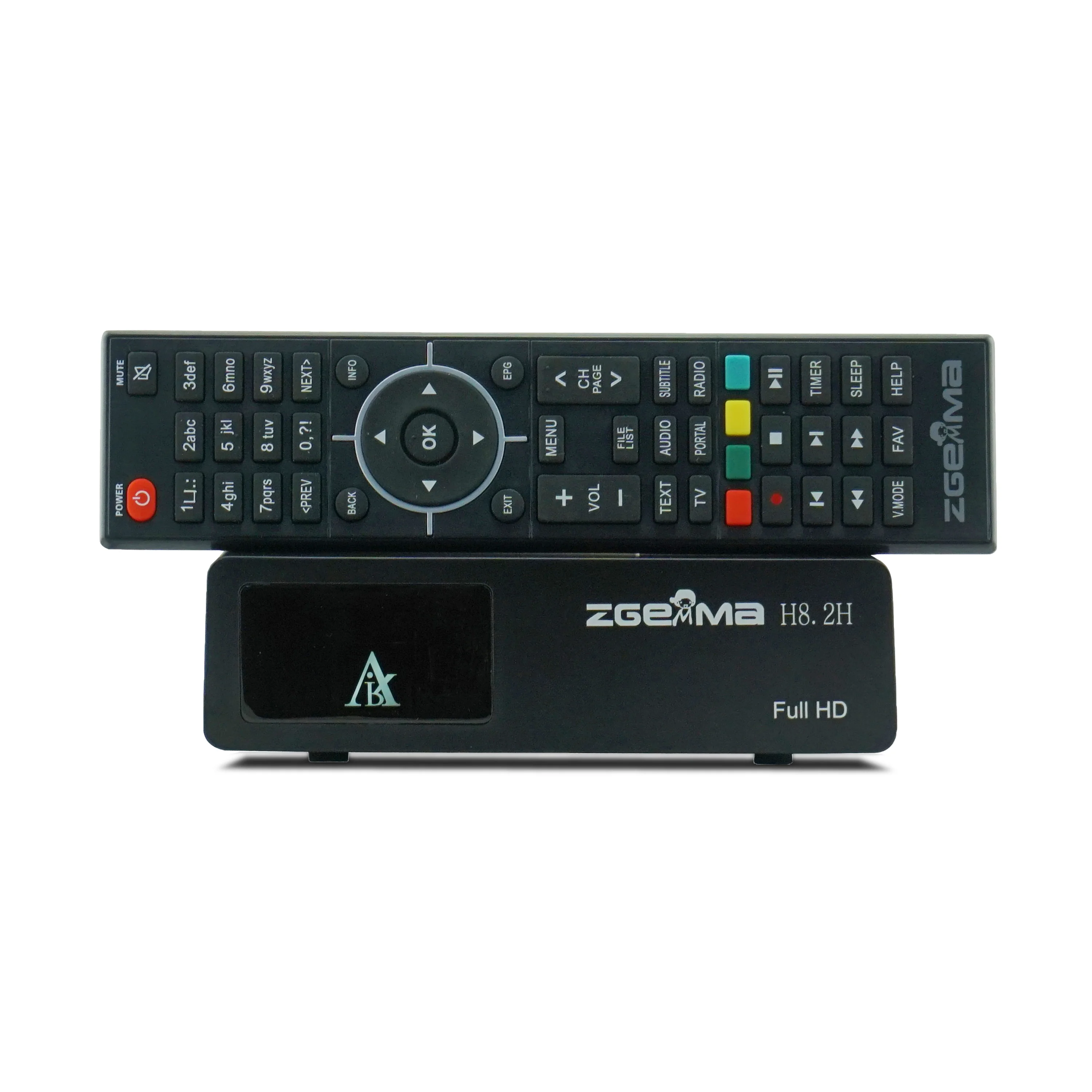 Zgemma H8.2H 1080P Enigma2 Linux Os Tv Decoder Dvb-S2/S2X + T2/C Ricevitore Tv Satellitare