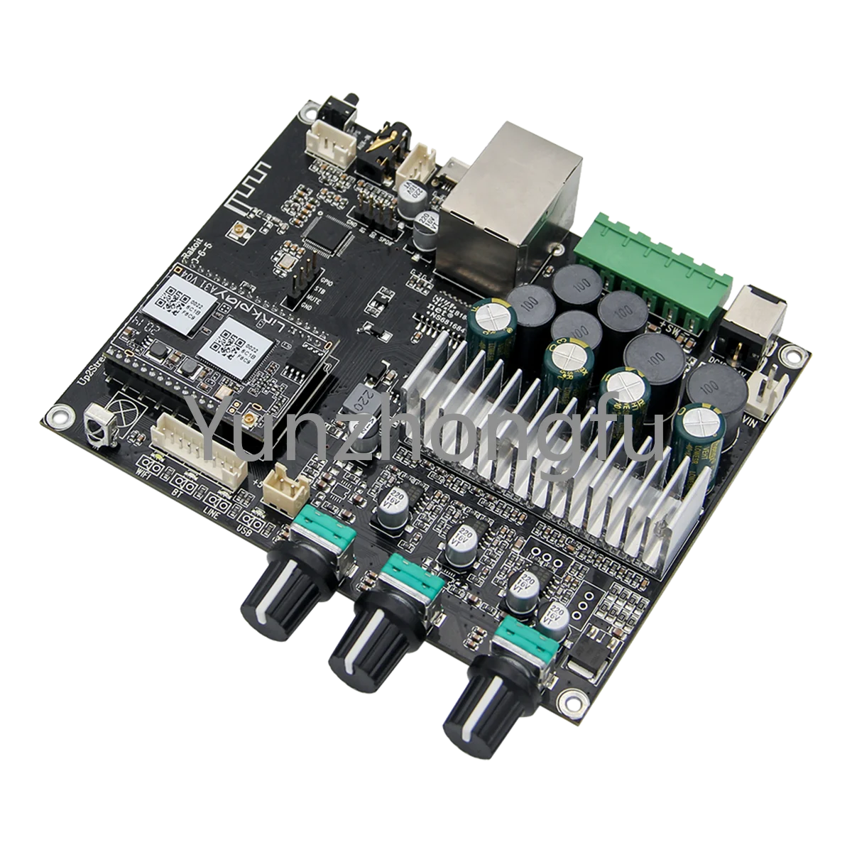 2.1 Wifi Bt Stereo Streamer Amplificatore Digitale Sound Machine Surround Board Kit Remote Atmos Decoder Board 2.1 Amplificatore Cinghiale