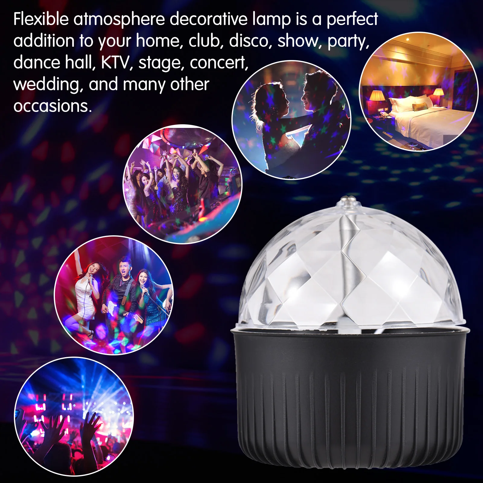 Usb Starry Night Light Projector Usb Star Light Mini Disco Light Colors Stage Light Splendida Proiezione Del Cielo Stellato