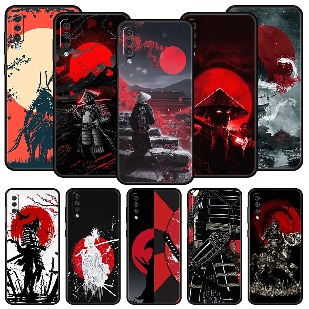 Japan Redsun Samurai Bushido Case Per Samsung A12 A14 A32 A50 A70 A20E A20S A10S A22 A30 A40 A34 A54 A42 A52 5G A02S A04S Cover