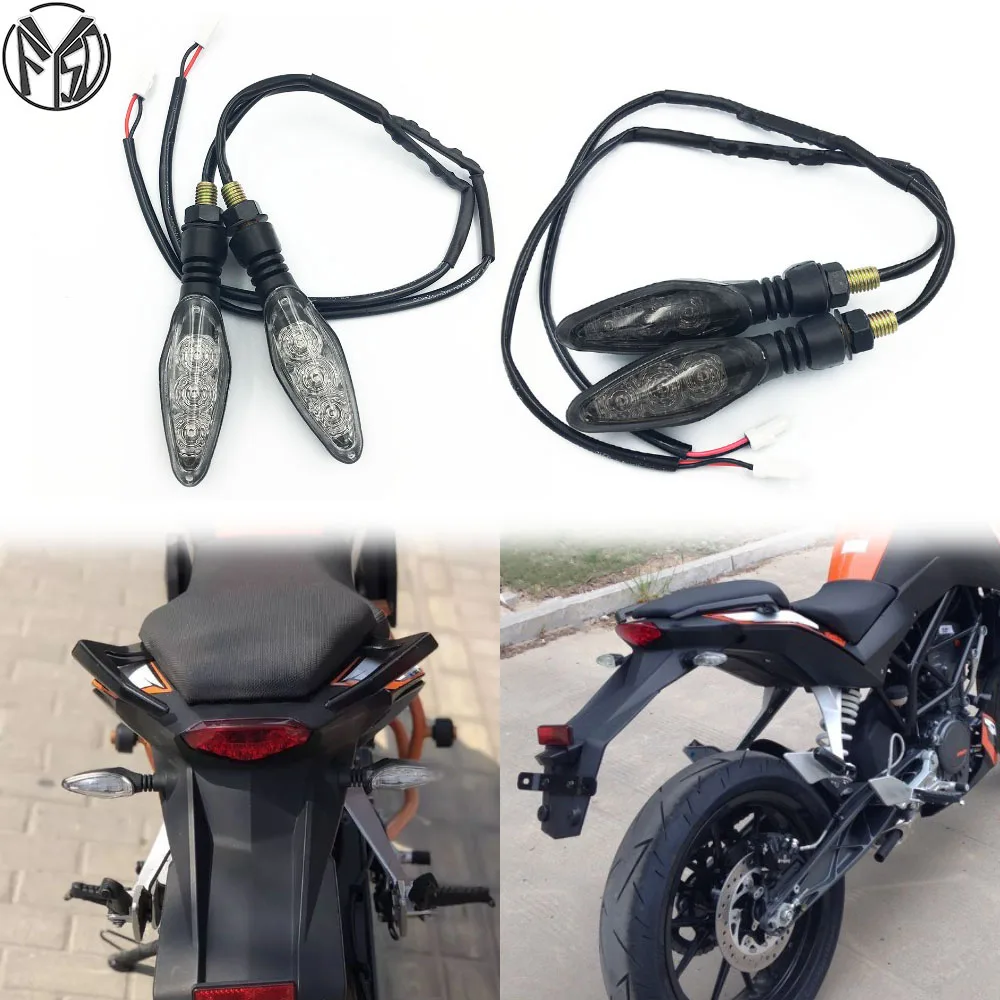 Misura Per 125 Duke 200 Duke 250 Duke 390 Duke 690 Duke / R 790 Duke Led Anteriore/Posteriore Indicatore Di Direzione Lampeggiante