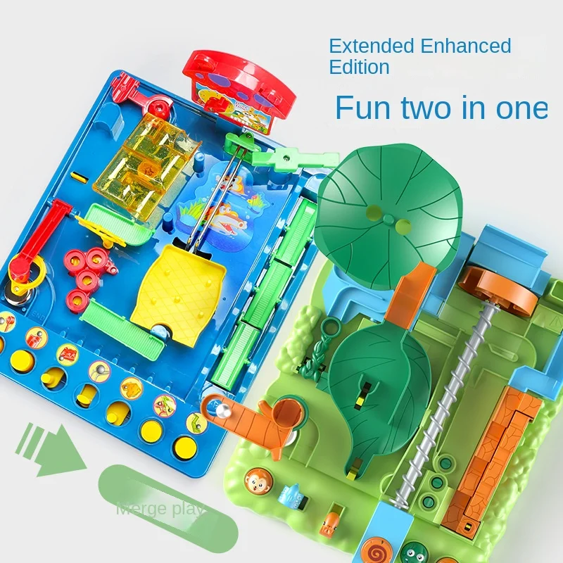 Giocattoli Educativi Per Bambini Thinking Training Jungle Beibei Ingresso Adventure Ball Ball Ball Track Gioco Da Tavolo