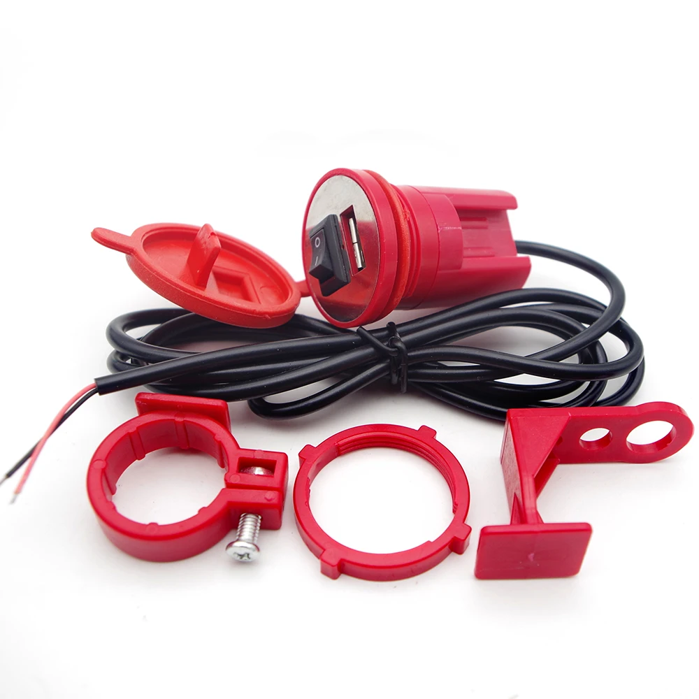 Motorbike Charger Adapter Power Supply Socket Phone Motorcycle Gps Mp4 Usb Moto Waterproof For Kawasaki Zr7 Zrx Zx14 Zx12R Er5
