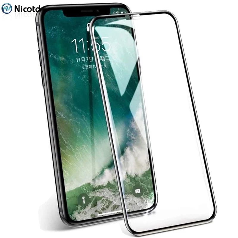Vetro Temperato A Copertura Totale Per Iphone 12 Mini Pellicola Salvaschermo Per Iphone 11 12 Pro Max Pellicola Salvaschermo Iphone 12 11 Xr X Xs Max