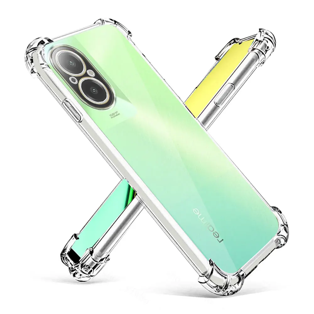 Per Custodia Realme C67 Custodia Protettiva Morbida In Silicone Trasparente Per Realme C67 5G Coque Antiurto Trasparente Per Realme C67 Fundas