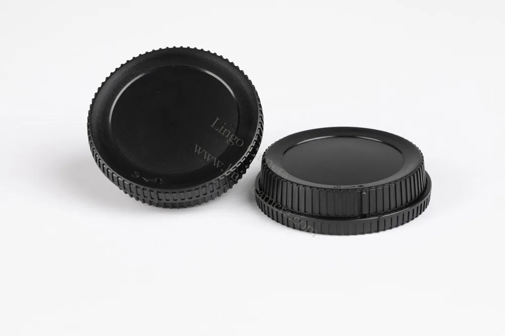 Per Nikon Z Mount Camera Body Cap & Rear Lens Cap Set Z5 Z6 Z7 Z9 Z50 Fotocamera E Obiettivo Nero