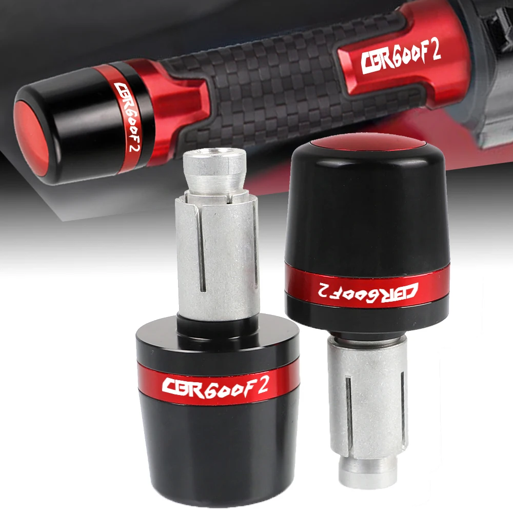 For Honda Cbr600F2 Cnc Motorcycle Handlebar Grips Slider Cap Plug Aluminum Bar End Tools Cbr 600F2 600 F2 1994 1993 1992 1991