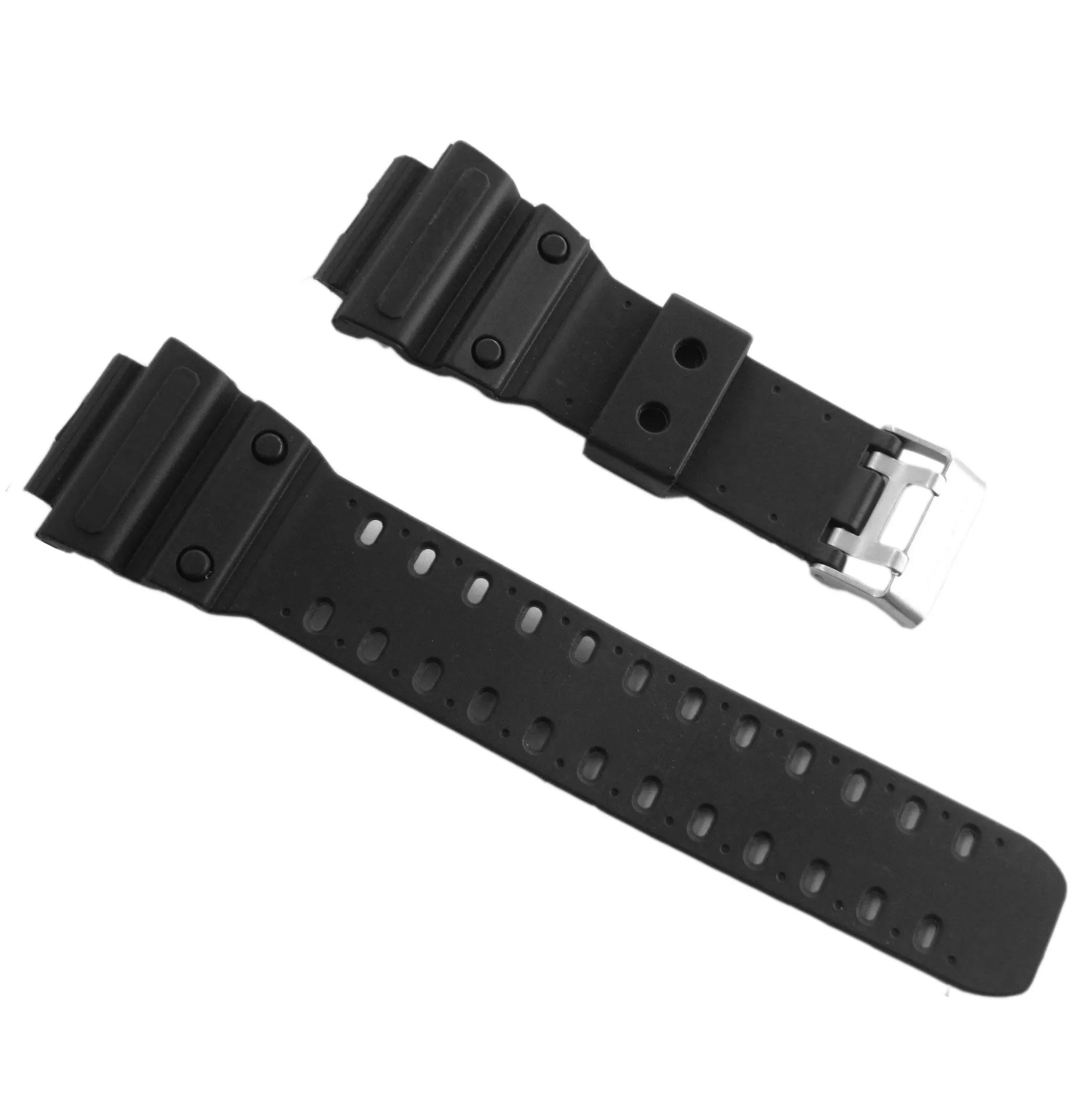 Cinturino Di Ricambio Cinturino Casio Cinturino In Gomma Nera Per Casio G-Shock Gx-56Slg-1Dr