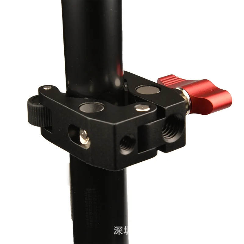 Fotocamere Super Clamp Mini Metal Crab Pinze Clip Super Clamp Con Foro Per Vite Da 1/4 Pollici E 3/8 Pollici Per Luce Video Monitor Braccio Magico