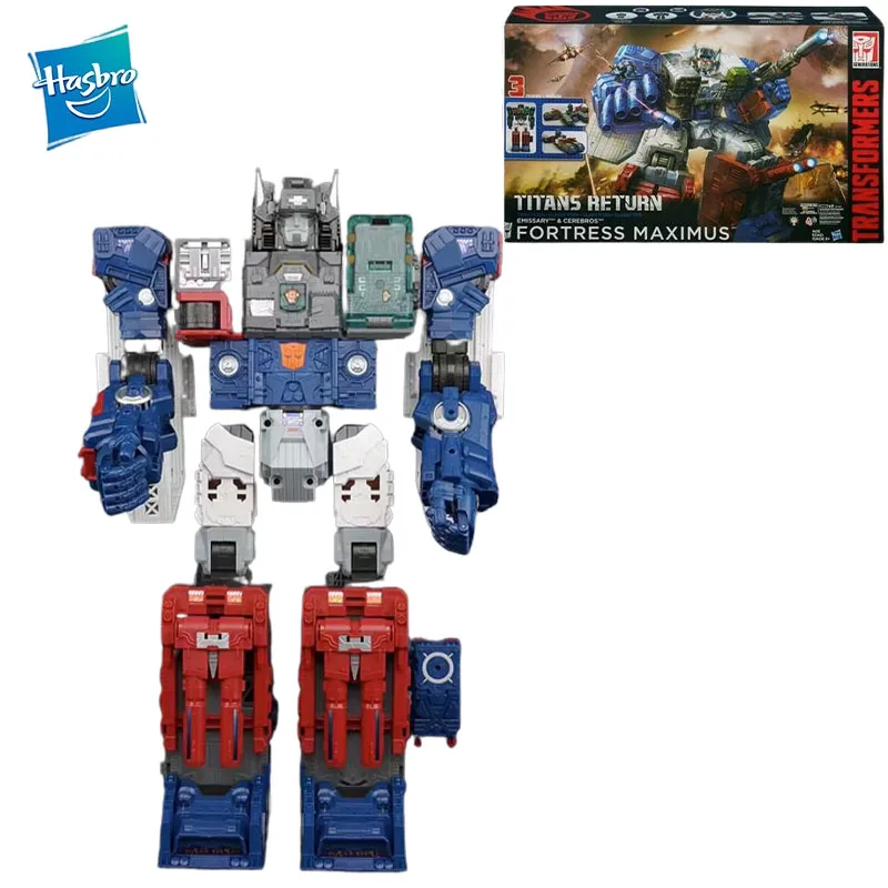 In Magazzino Original Strappo Transformers Titans Return Idw Ultimate Fortress Maximus Anime Figure Action Figures Model Toys