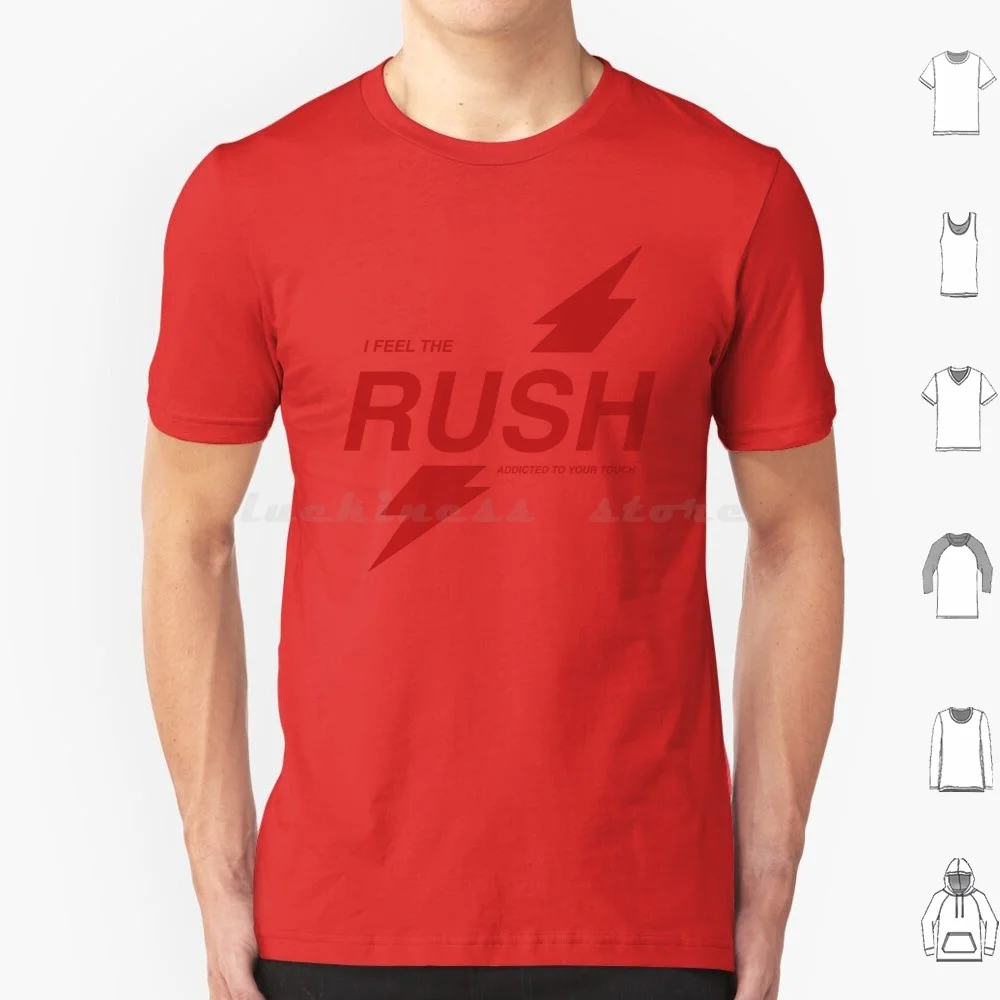 I Feel The Rush T Shirt Big Size 100% Cotone Troye Sivan Rush Qualcosa Da Regalare A Ogni Altro Bloom Blue Poppers