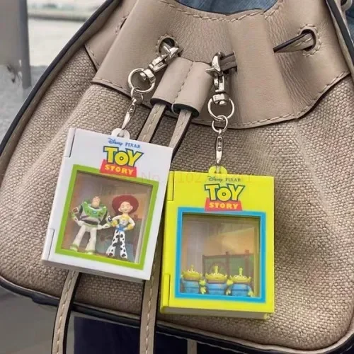 Originale Disney Mini 3D Storybook Series Mystery Box Toy Story Anime Figure Sorpresa Blind Box Woody Mickey Mouse Toys Regali