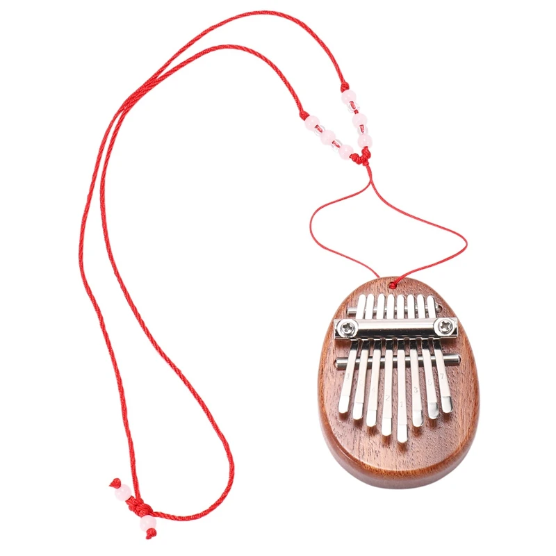 Mini Kalimba 8 Tasti Thumb Piano Great Sound Finger Keyboard Strumento Musicale