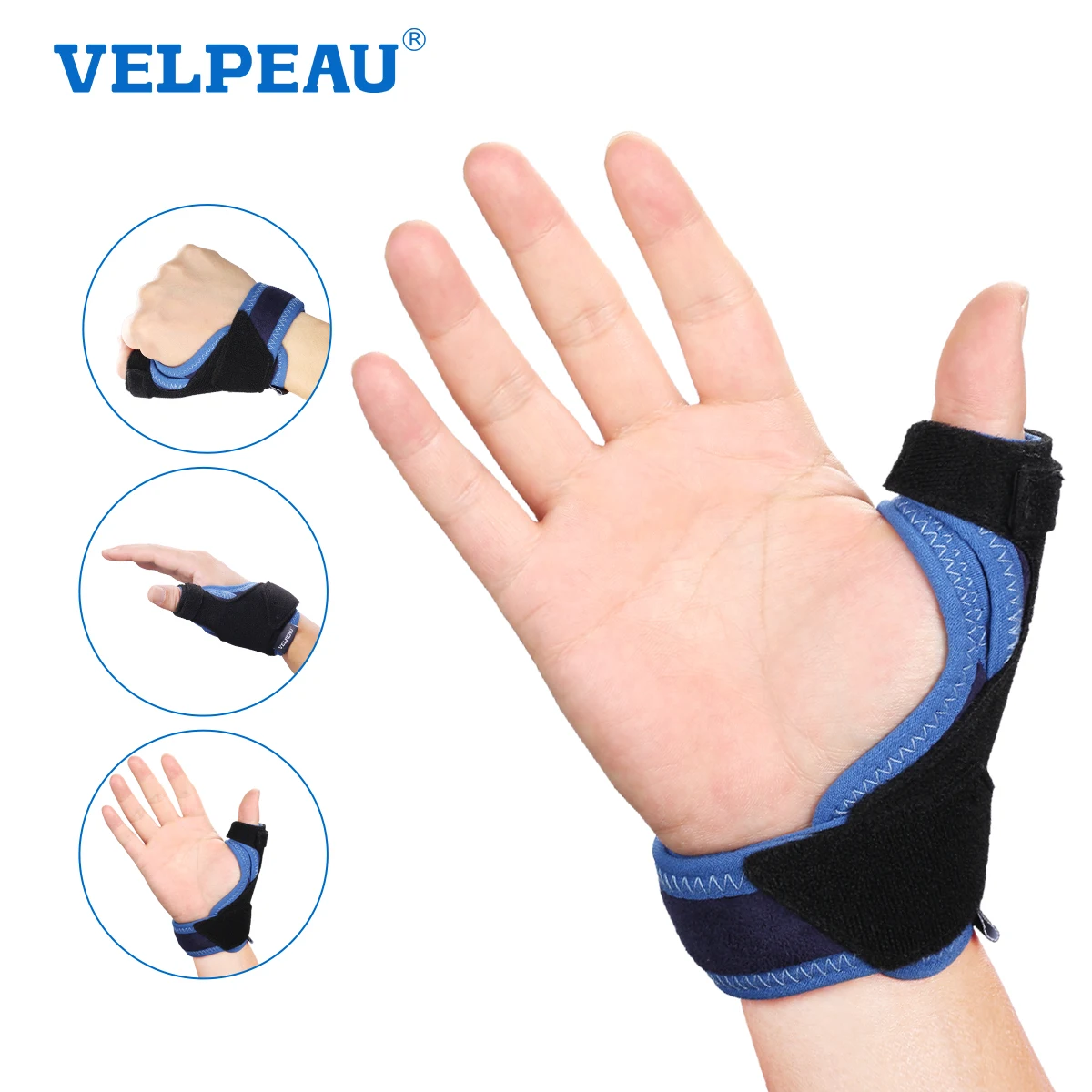 Velpeau Thumb Brace Per Tenosynovite E Mouse Mano Thumb Splint Support Leggero E Traspirante Universale Per Mano Sinistra E Destra