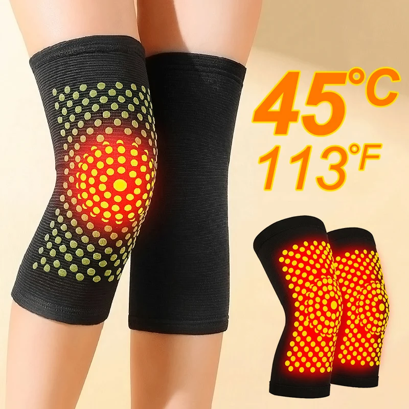 Nuovo Inverno Autoriscaldante Ginocchiera Tormalina Brace Support Lontano Infrarosso Tenere In Caldo Ginocchiere Autoriscaldanti