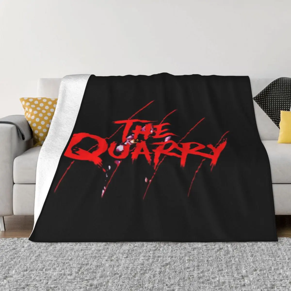 Hackets Quarry Summer Camp The Quarry Monster Eye Una Coperta In Micro Pile Ultra-Morbida