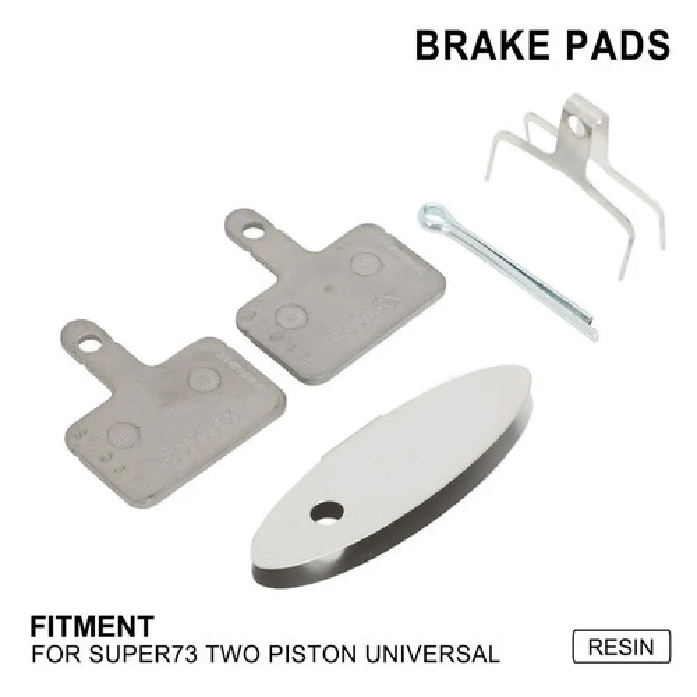 Per Super 73 S1 S2 Rx Due Pistoni Resina Universale Accessori Per Biciclette Elettriche Modifica Pastiglie Freno Rotore Disco Anteriore Posteriore
