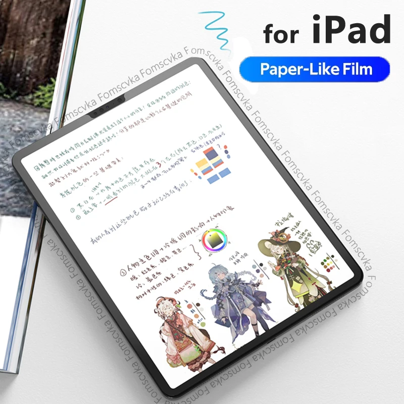 Like Paper Screen Protector Per Ipad 10Th Generation Pro 11 2022 2021 Air 5 4 Mini 6 Screen Protector Per Ipad 10.2 9Th 8Th 7Th