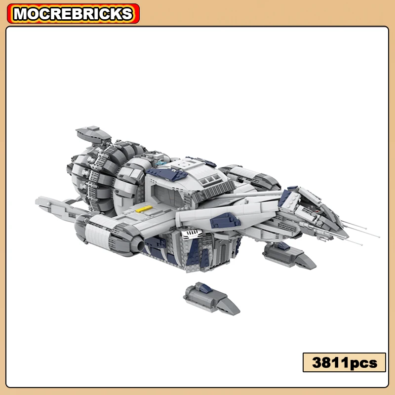 Classic Film Series Moc-12777 Space Ship Firefly Serenity Building Block Firefly-Class Starship System Mattoni Giocattolo Regali Per Bambini