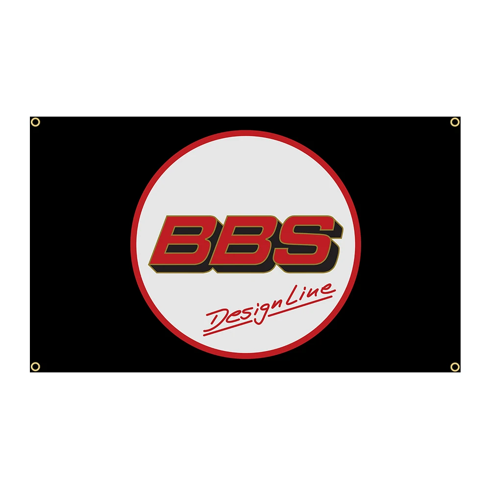 90X150Cm Bbs Wheels Performance Flag Poliestere Stampato Car Hub Banner Casa O All'Aperto Per La Decorazione