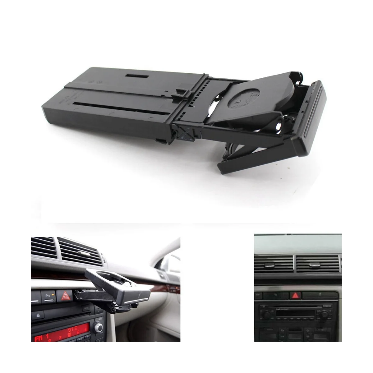 Muslimah Portabicchieri Per Auto Portabicchieri Pieghevole Telescopico Per Audi Audi A4 B6 B7 Rs4 S4